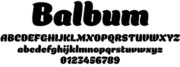 Balbum Rolypoly Font
